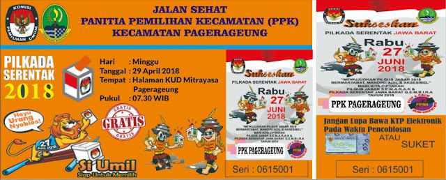 Download Contoh Desain Kupon Jalan Sehat.cdr KARYAKU