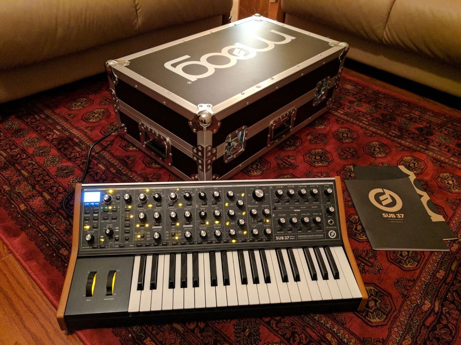 MATRIXSYNTH: Moog Sub-37 Tribute Edition w/ Moog Flight Case