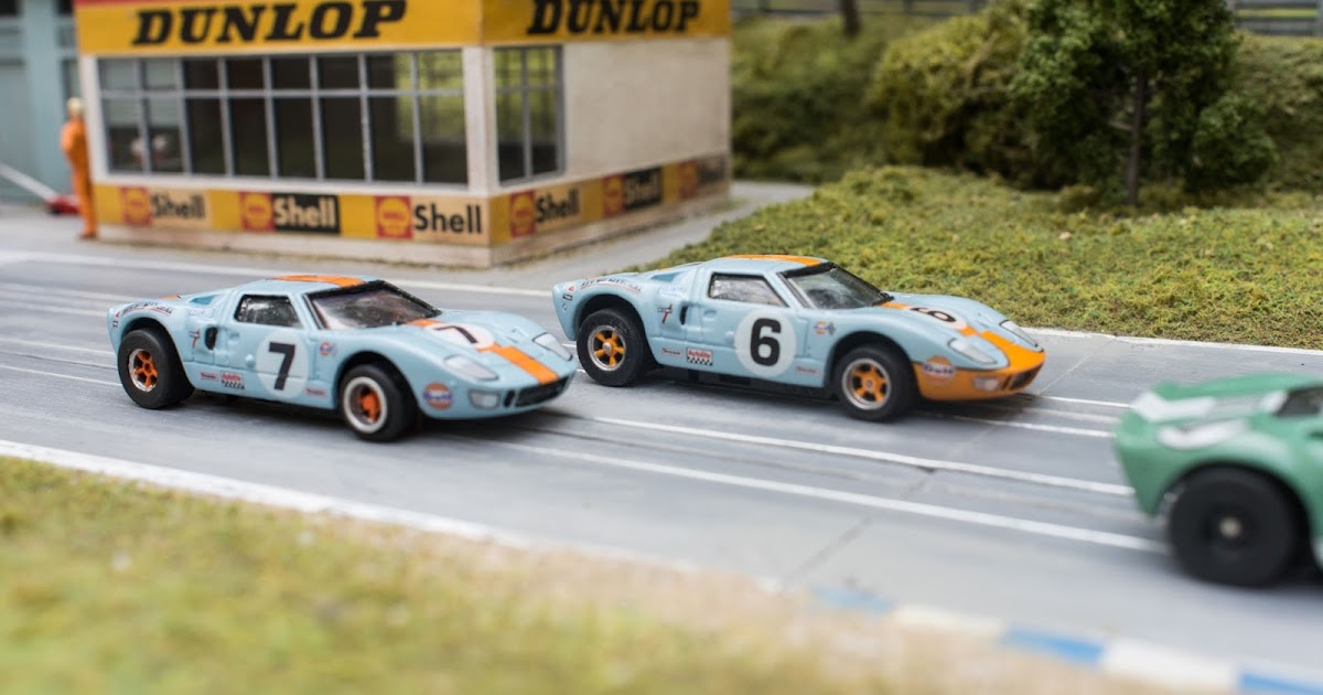 ACAR FOREST HILL SLOTCAR HO CUSTOM Ford GT40 Le Mans 1969 ho