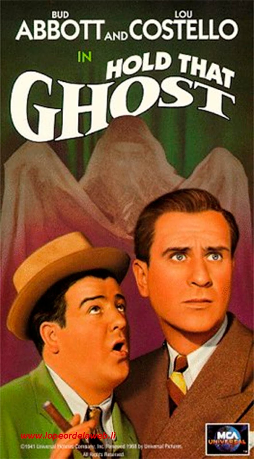 Agárrame ese Fantasma (1941 / Abbott y Costello)