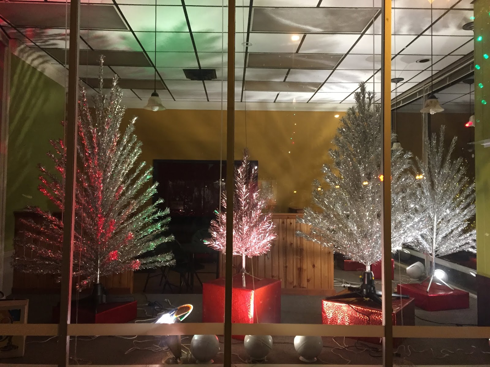 Retiring Guy's Digest Evergleam aluminum Christmas trees on South 8th