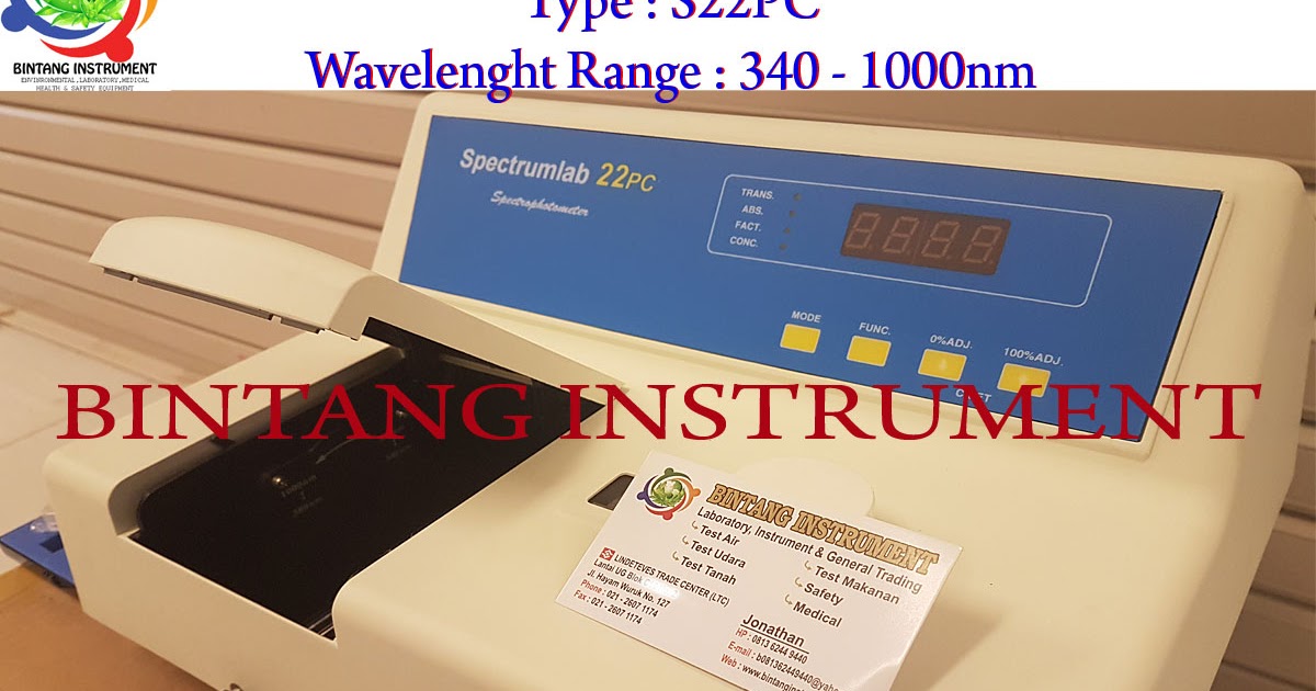 BINTANG INSTRUMENT 081362449440 Jual GENESYS 20 Spectrophotometer