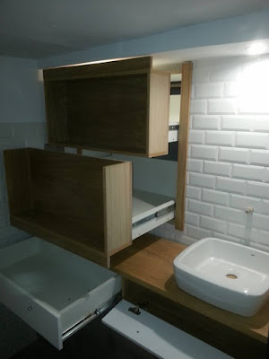 mueble baño aprovechar espacio con diseño