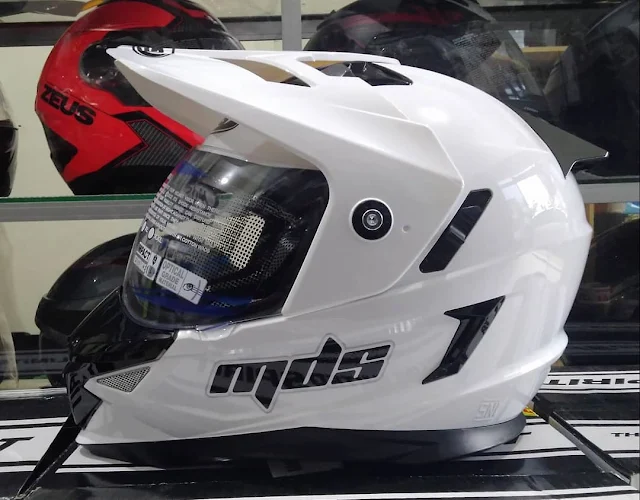 Spesifikasi dan Harga Helm MDS Super Pro (Supermoto) Terbaru