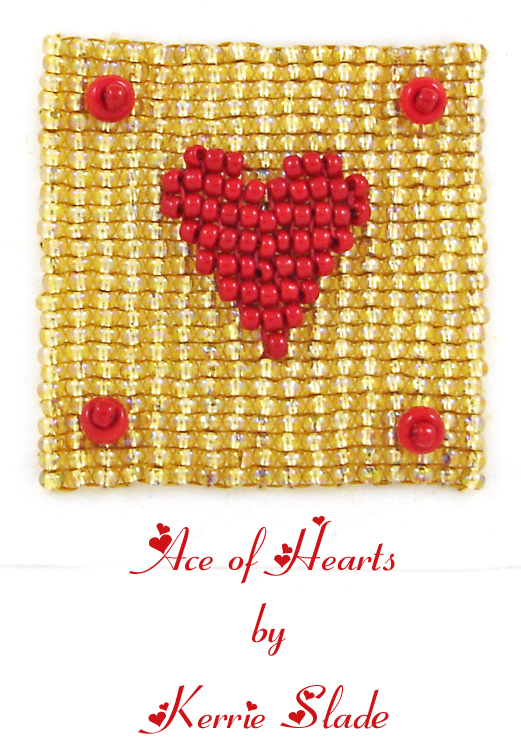 Kerrie Slade Beading Hearts!