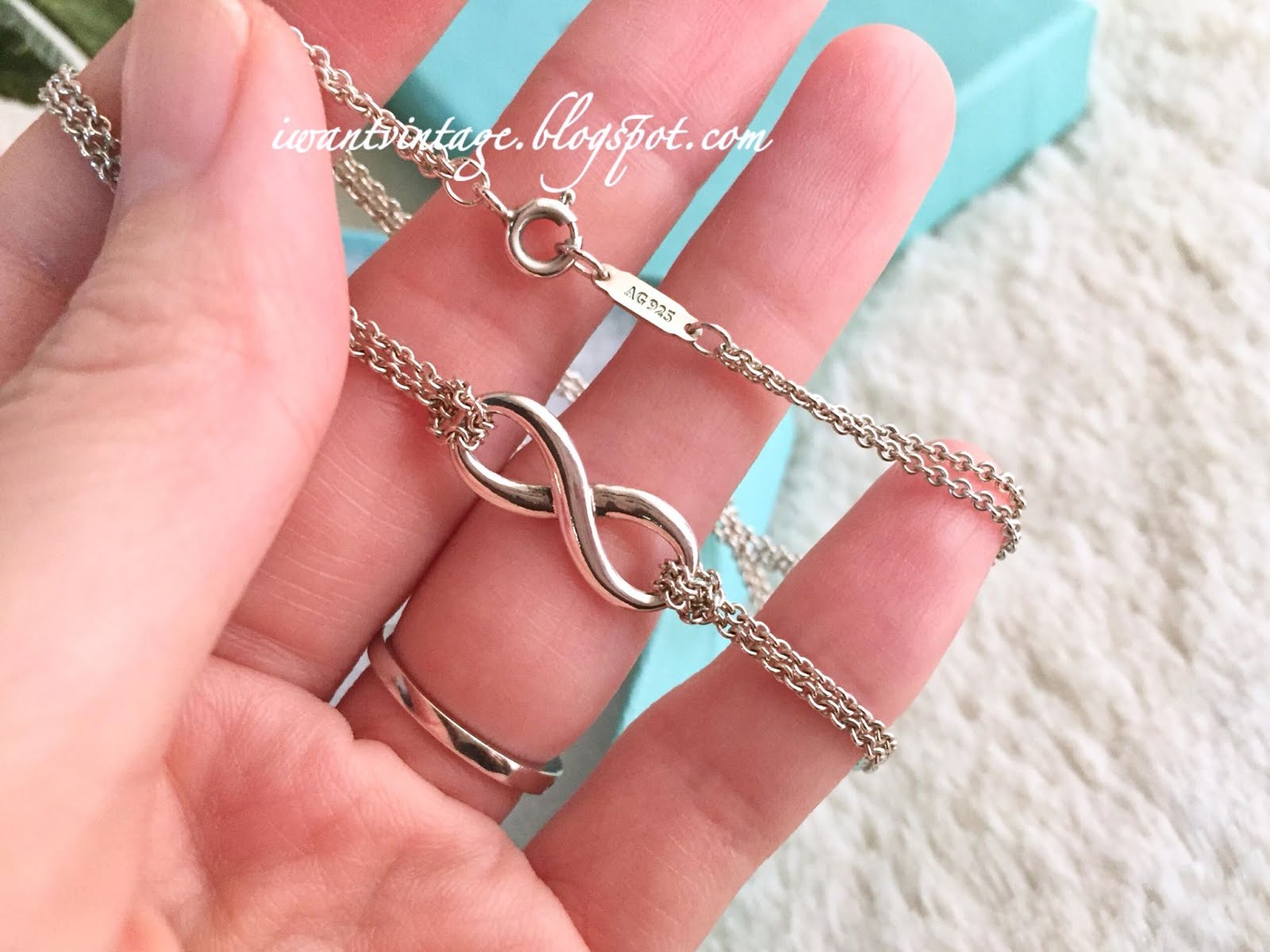 I Want Vintage Vintage Designer Handbags Tiffany & Co Double Chain