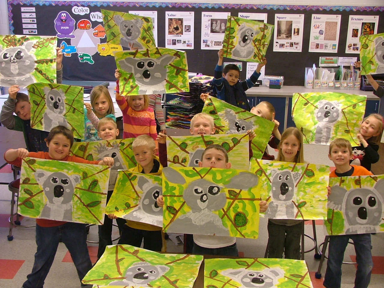 Art with Mrs. Seitz Koalas