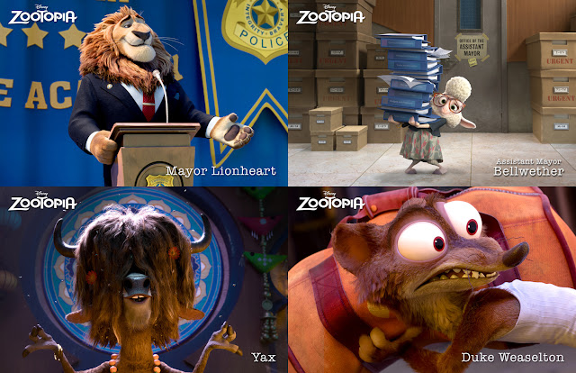 zootopia voice cast