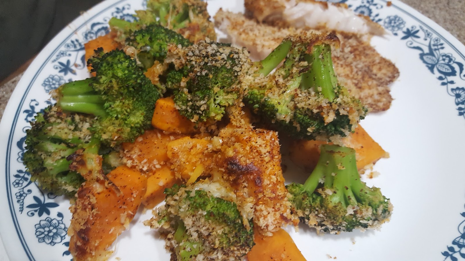 Emily Living and Laughing Sweet Potato/ Broccoli Bake
