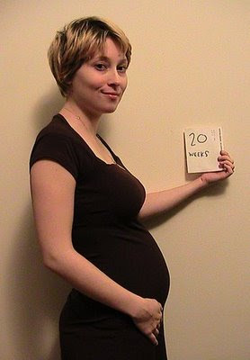 5 months pregnant image