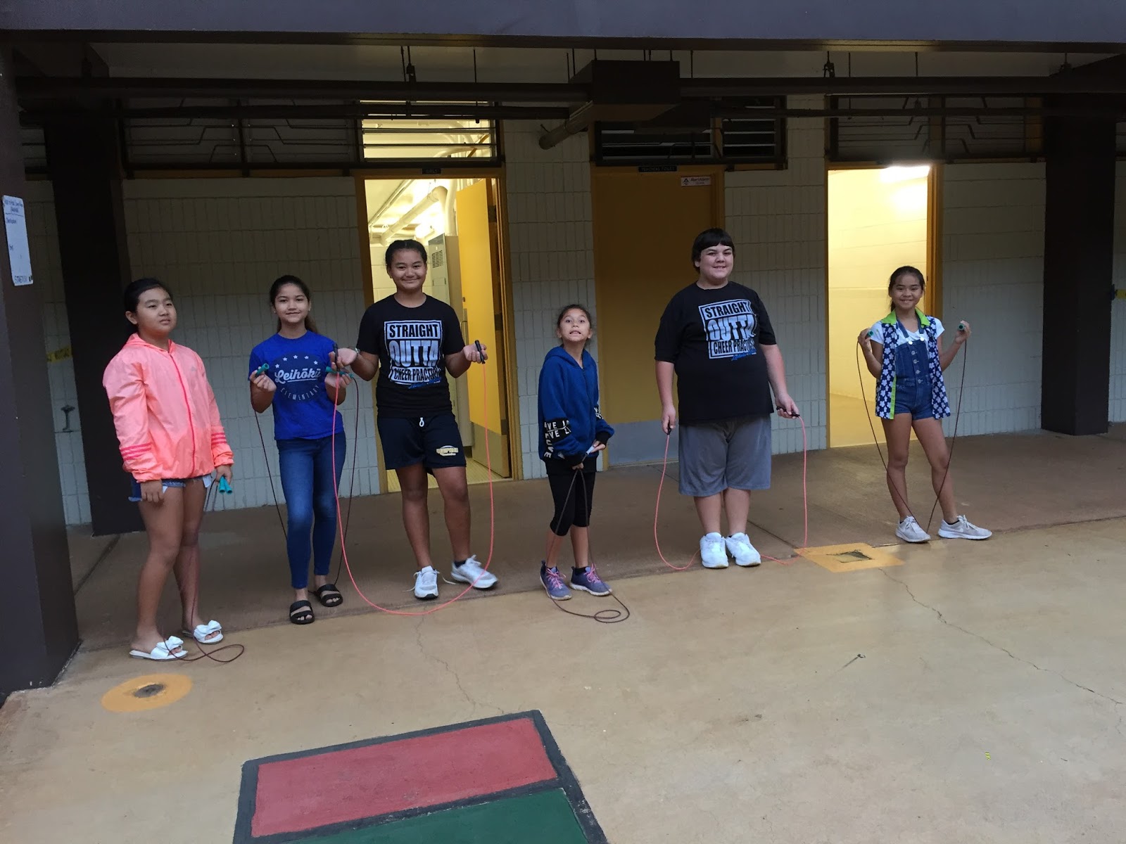 Jump Rope Challenge Leihōkū Elementary School
