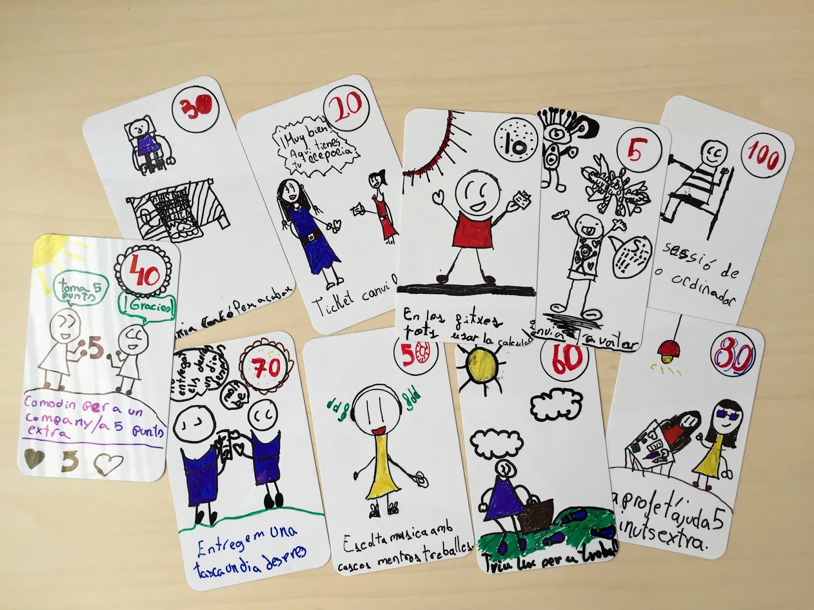 Descubrimos y aprendemos: Diseñamos nuestras cartas de poder