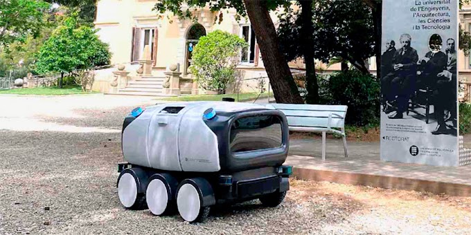 Házhoz szállító robotot tesztelnek Debrecenben