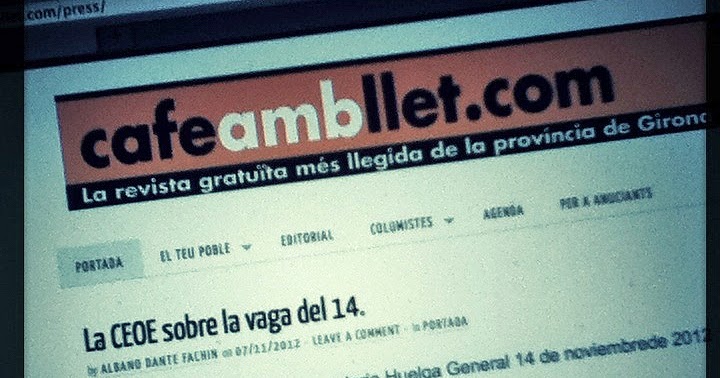 Un Cafe Au Lait Indigeste