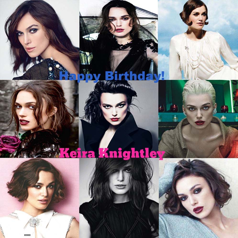 Happy Birthday Keira Knightley!