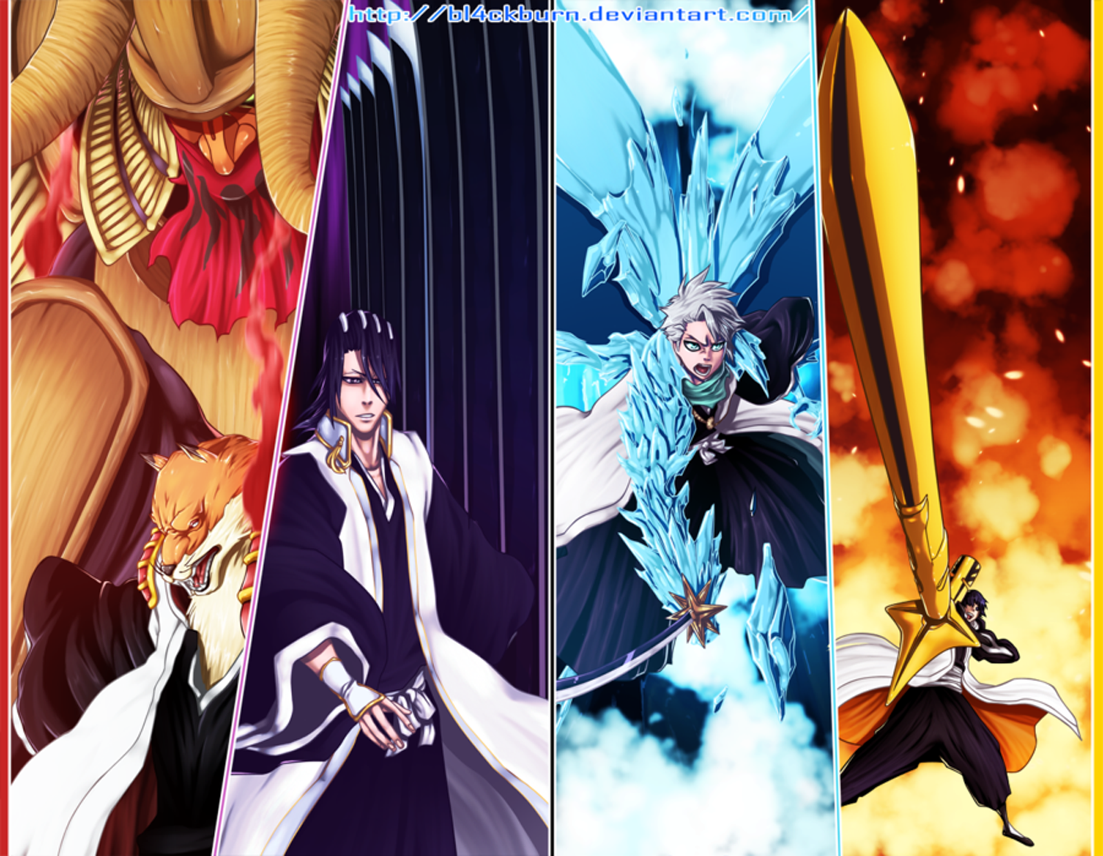 Best 500 wallpapers blog: Bleach captain wallpapers
