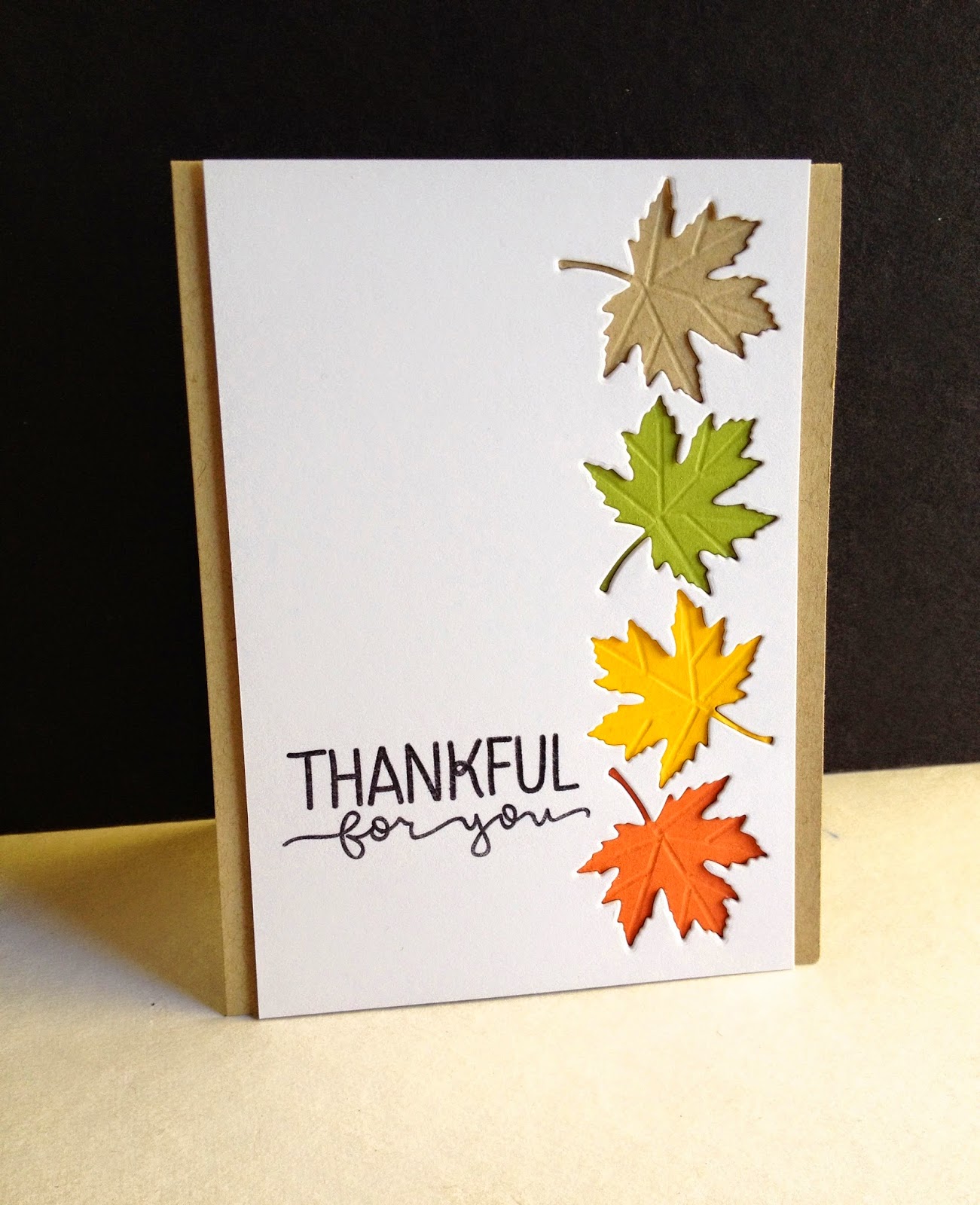 Homemade Thanksgiving Cards