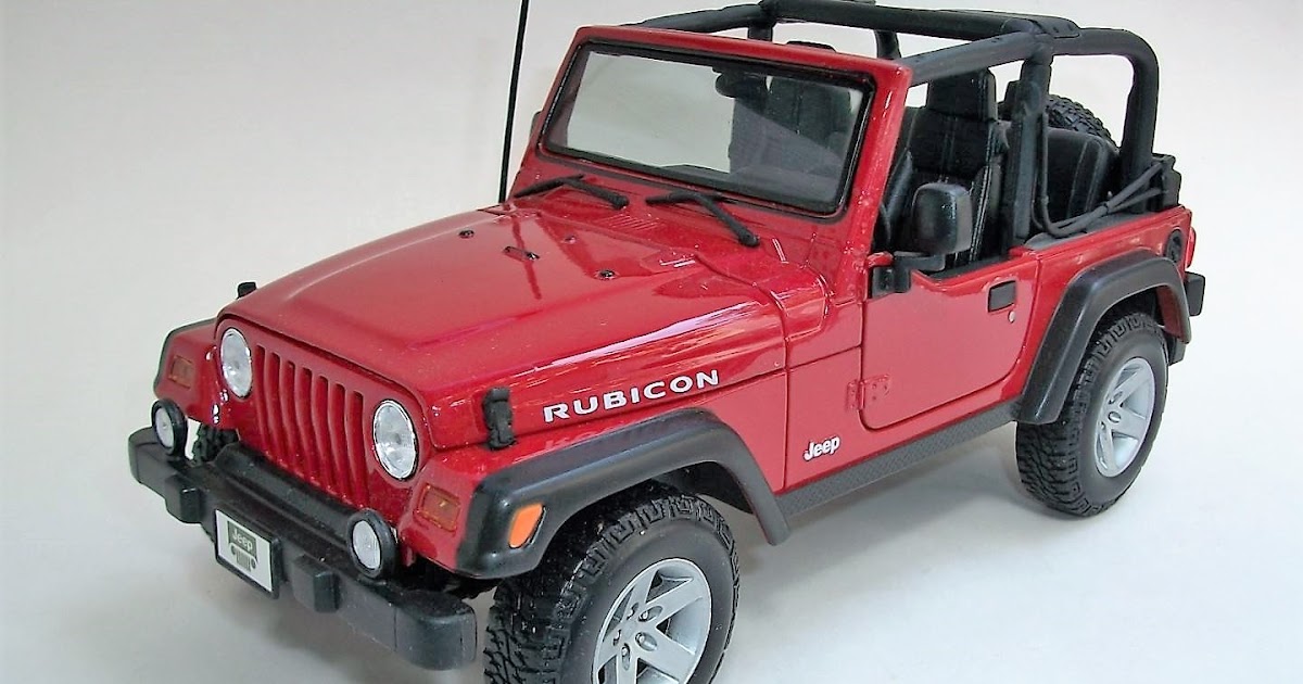 Mi colección de autos a escala.: 2006 Jeep Wrangler Rubicon Maisto 1:18