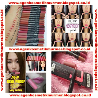 Kiss Proof Soft Lipstick asli/murah/original/supplier kosmetik