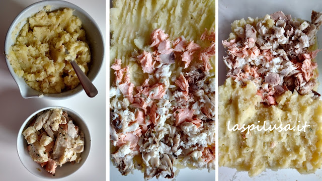 parmentier di pesce, parmentier de poisson