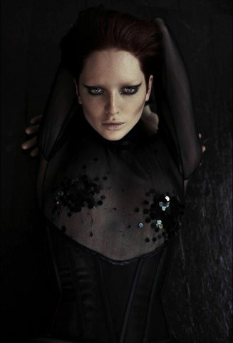 luxury loungewear sublime silk dress and silk corset designed by corsetorium london