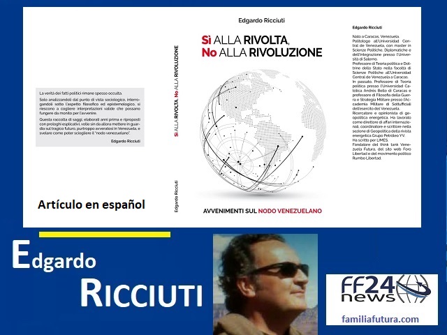 Tres preguntas al profesor y politólogo Edgardo Ricciuti