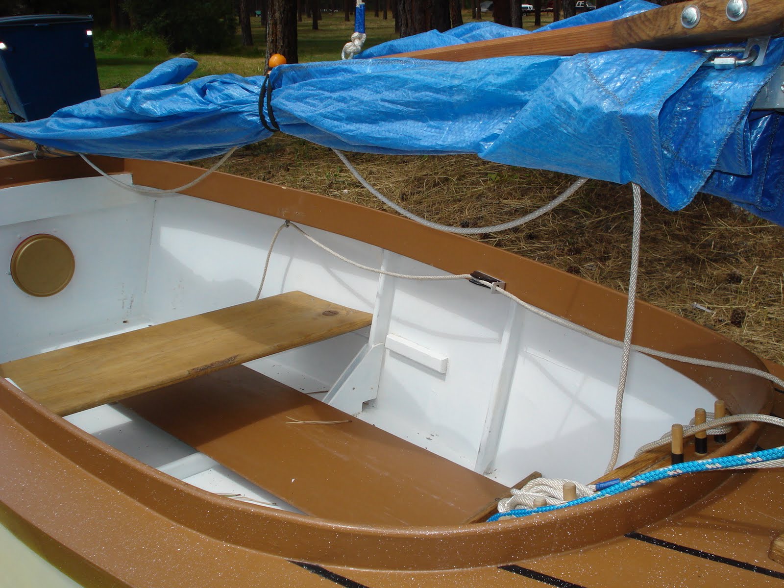 Sailing on Inland Seas: Rigging S/ Blue Flower