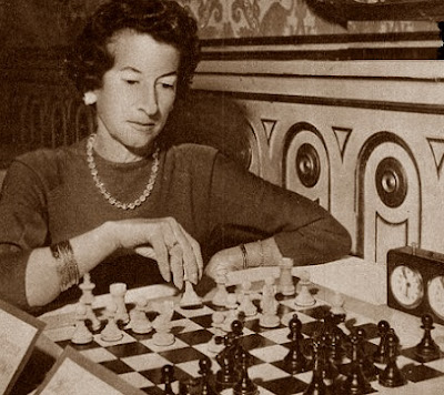 La ajedrecista María Luisa Gutiérrez Blanco