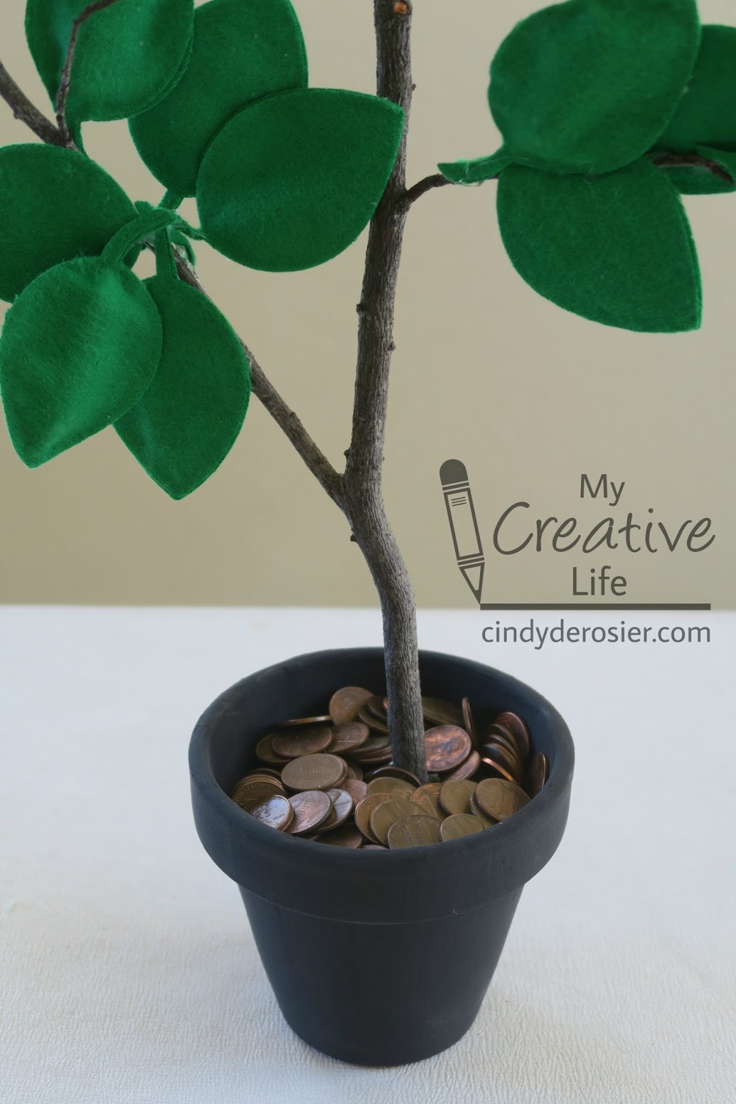 Cindy DeRosier My Creative Life Make Your Own Money Tree cindy-derosier-my-creative-life-make-your-own-money-tree