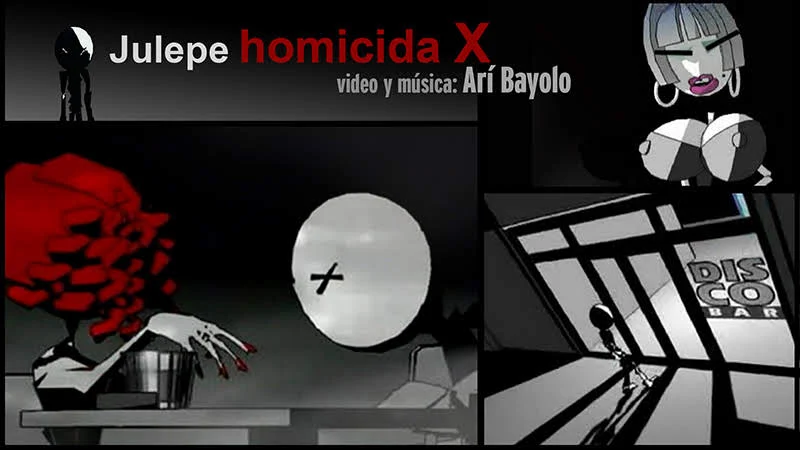 Arí Bayolo - ¨Julepe homicida X¨ - Dibujo Animado - Videoclip - Dirección: Arí Bayolo. Portal Del Vídeo Clip Cubano