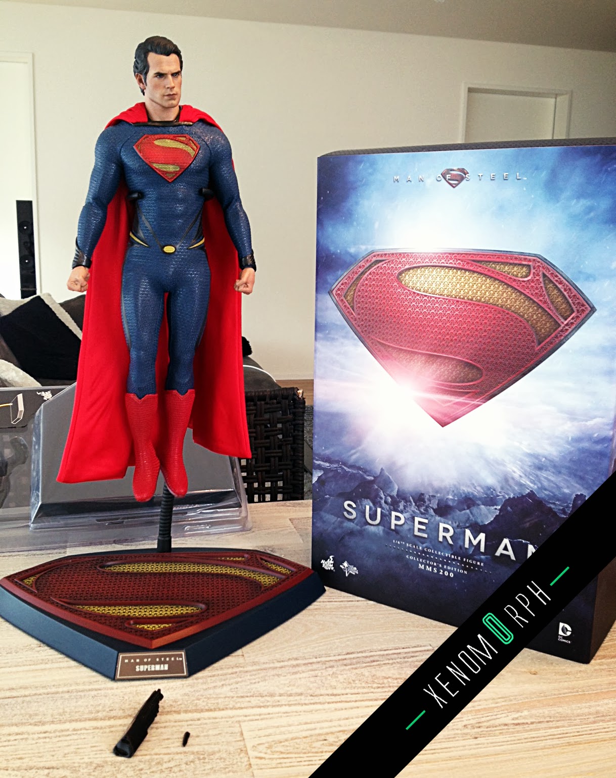 Hot Toys Man Of Steel Superman MMS200 - Toys Wonderland