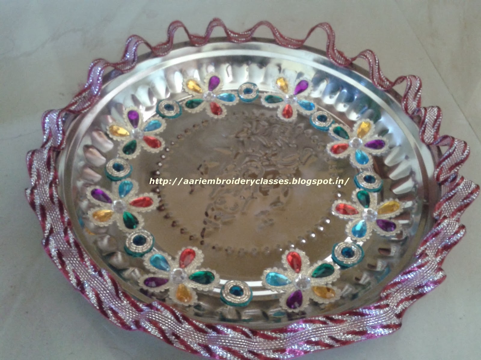 MARI AARI CREATIONS & MARI FASHION BOUTIQUE WEDDING AARATHI PLATES