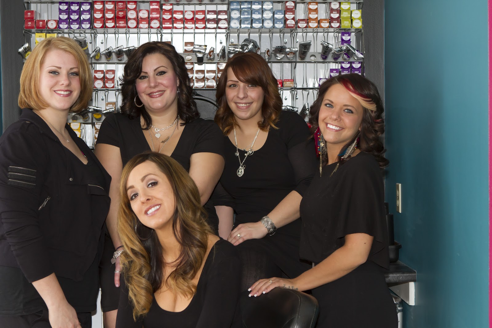 Haley Harned Pretty Hair Salon Group Shots
