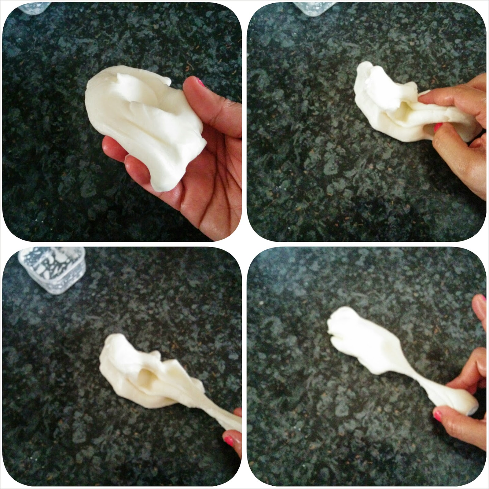 How to make cold Porcelain clay photos step by step process!!