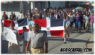 Realizan en Cabral actos conmemorativos del bicentenario del natalicio de Juan Pablo Duarte.