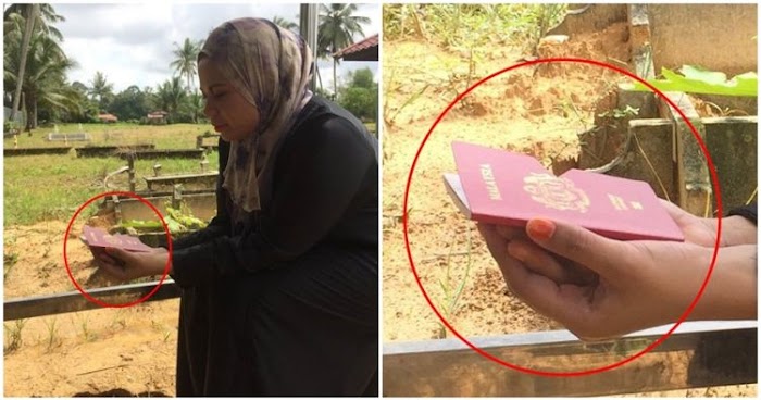 Mau Ziarah Kubur, Tadinya Mengira Yang Dibawanya Buku Yasin, Wanita Malaysia Ini Mengaku Khilaf Yang Dibawanya Ternyata....