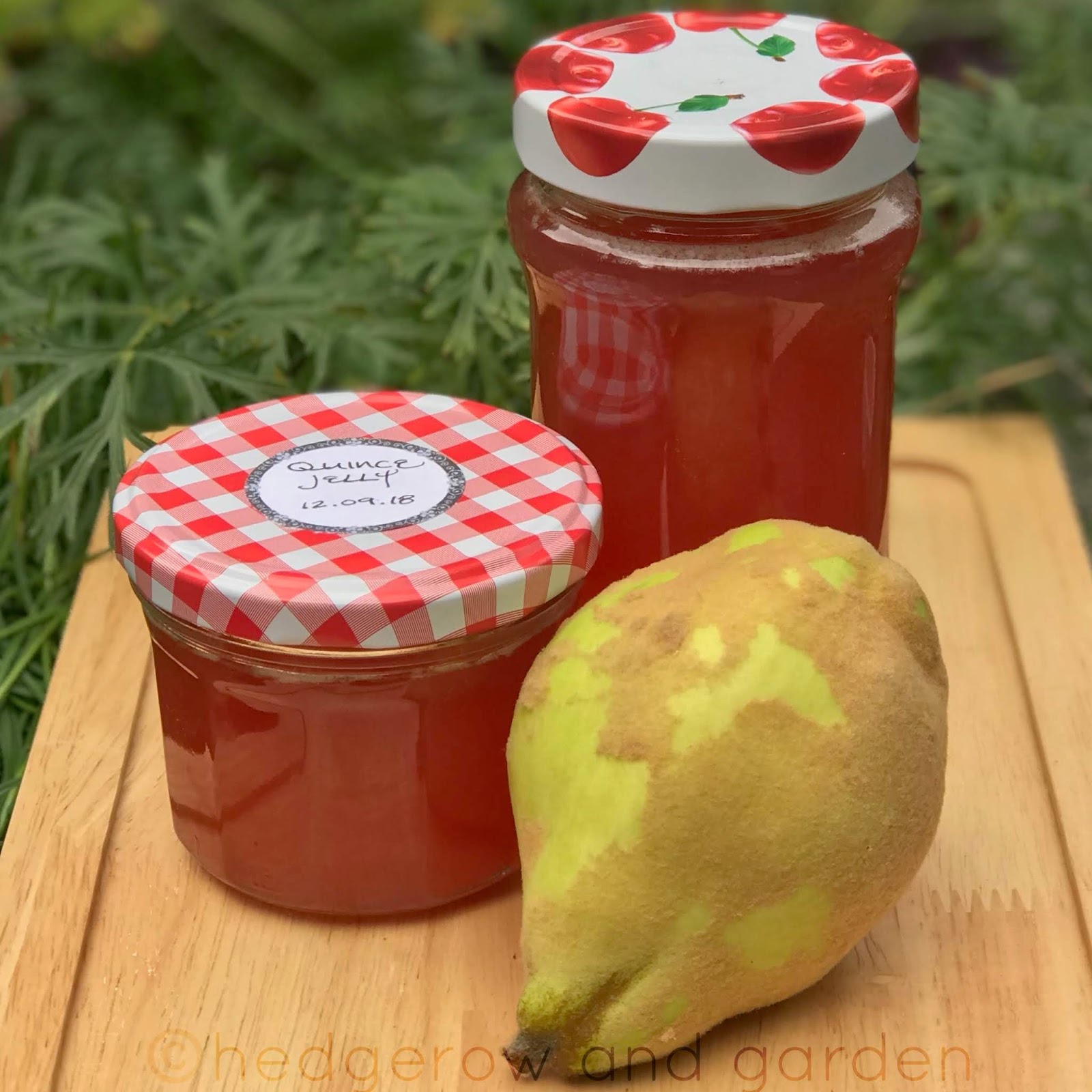 simple quince jelly