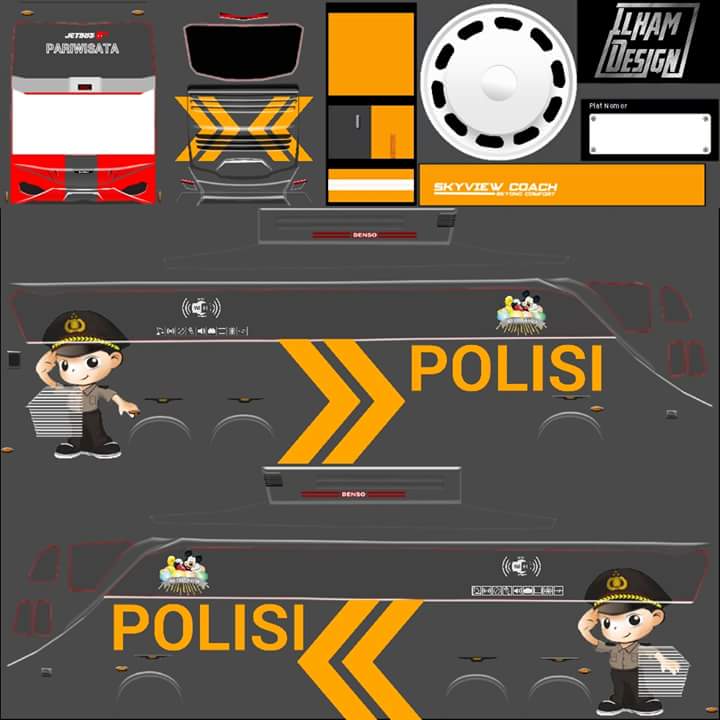 Berbagai Livery Bus Simulator Indonesia Part 4 Semua Aja