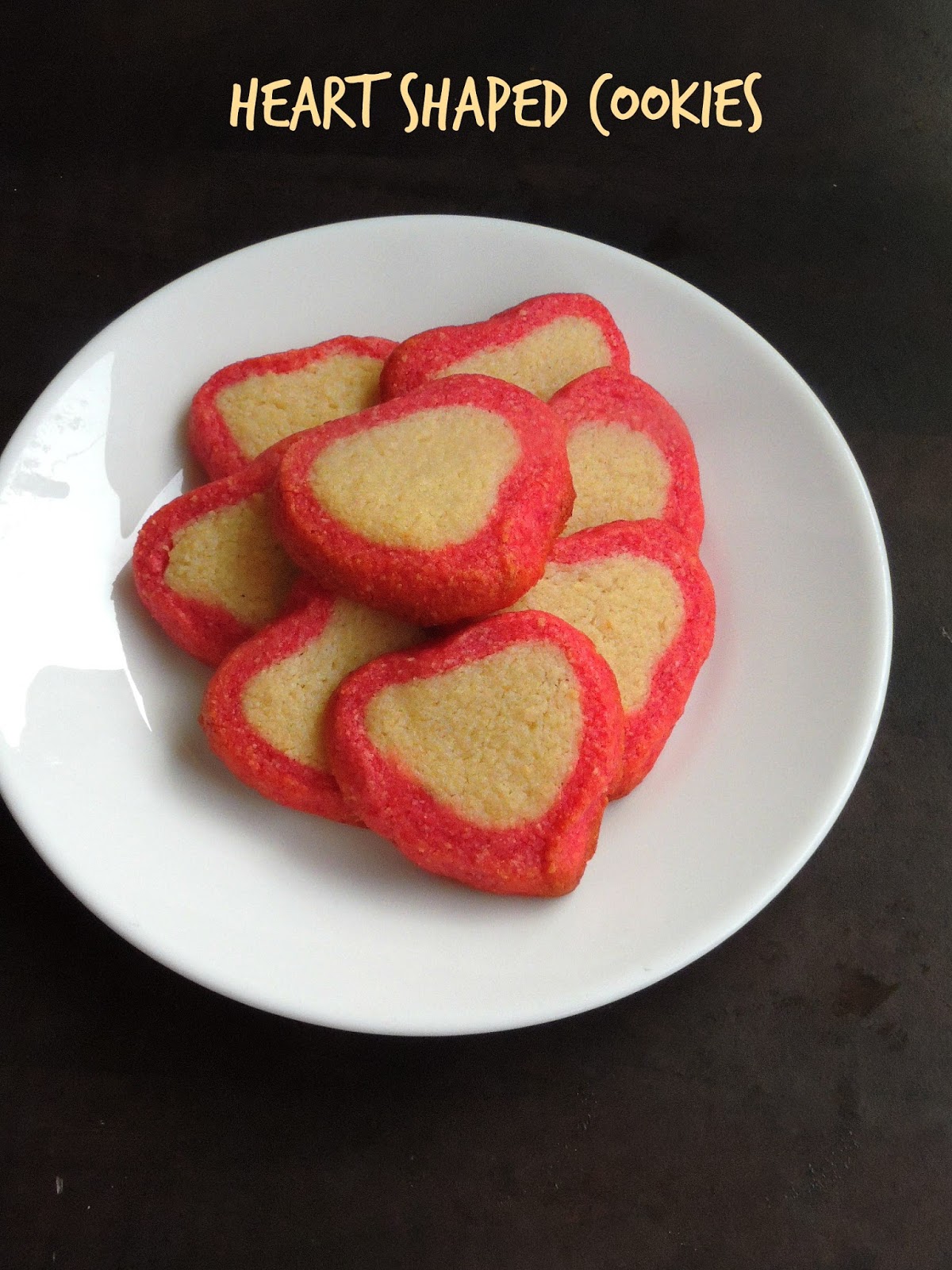 Heart Shaped Butter Cookies Cook N Click