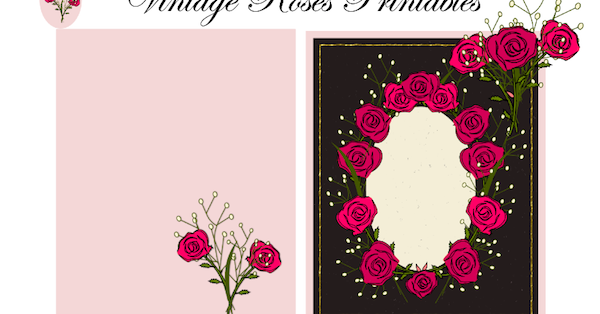 Free Printable Vintage Rose Labels And Cards Ausdruckbare Vintage free-printable-vintage-rose-labels-and-cards-ausdruckbare-vintage