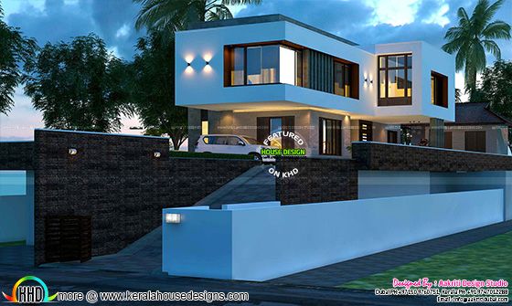 Awesome contemporary 400 sq-yd house plan