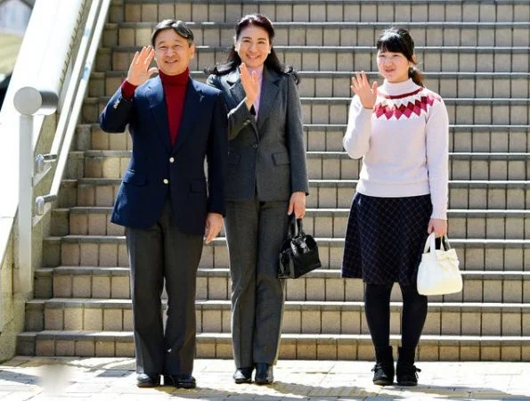 Crown Prince Naruhito, Crown Princess Masako and their daughter Princess Aiko