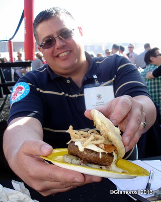 Judge Adam Foxx, Philly Burger Brawl 2013 - Photo by Glamorosi