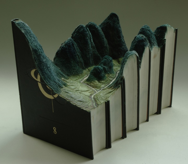 Beautiful Pictures Book Sculptures Guy Laramee's Sculptures Made