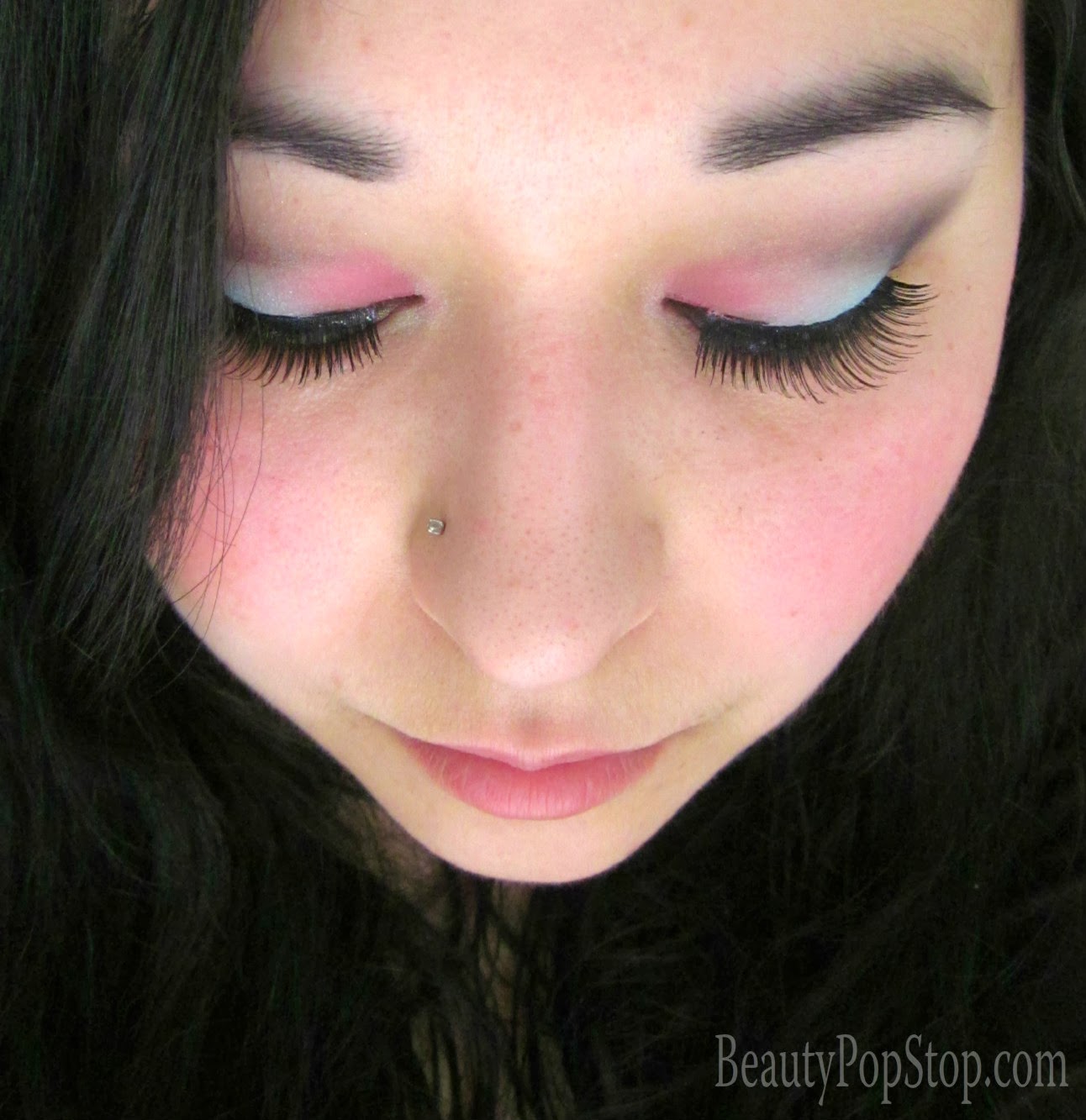 make up for ever arty blossom palette and hd blush makeup tutorial 