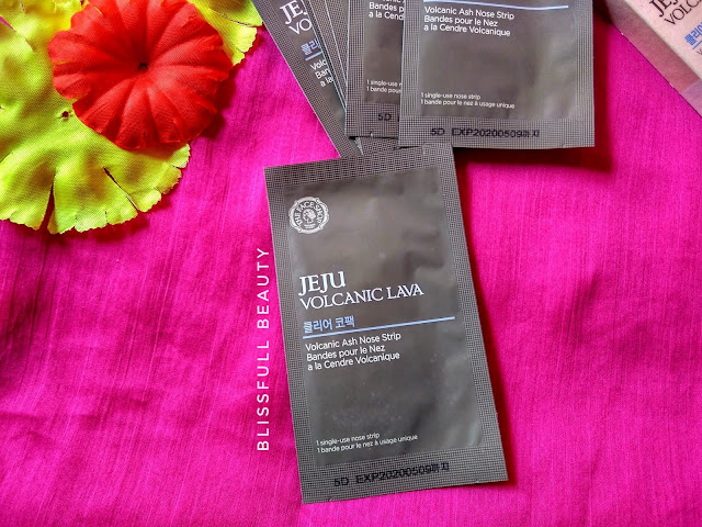 The Face Shop Jeju Volcanic ash nose strips Review