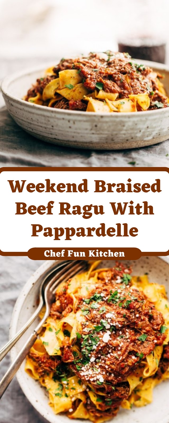 Weekend Braised Beef Ragu With Pappardelle Weekend Braised Beef Ragu With Pappardelle