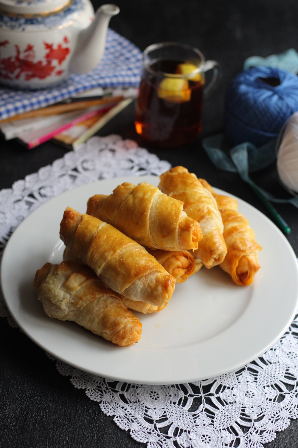 Tereyağlı Çıtır Börek Çinili Mutfak