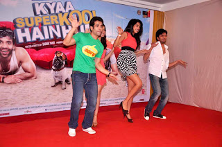 Star Casts of 'Kyaa Super Kool Hain Hum' movie for Promotion Stills 