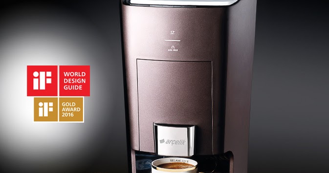 kahveaskina.. Arçelik Kapsüllü Türk Kahvesi Makinesi IF Design’da